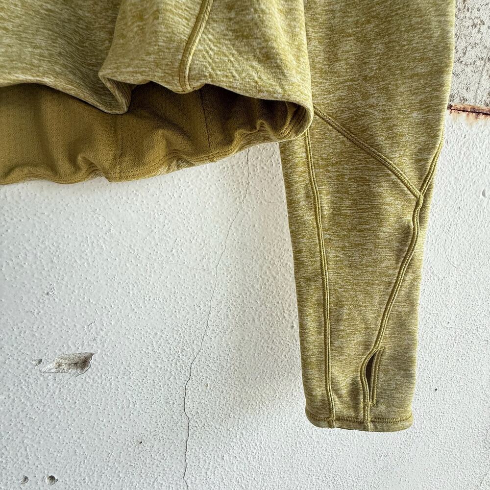 Lululemon Half Zip Pullover Jacket Chartreuse Thu… - image 4